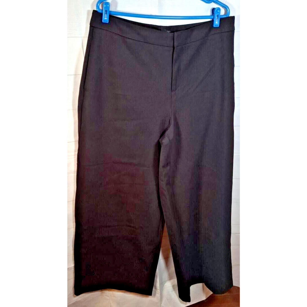Eloquii Black Wide Leg Pants‎ Size 18